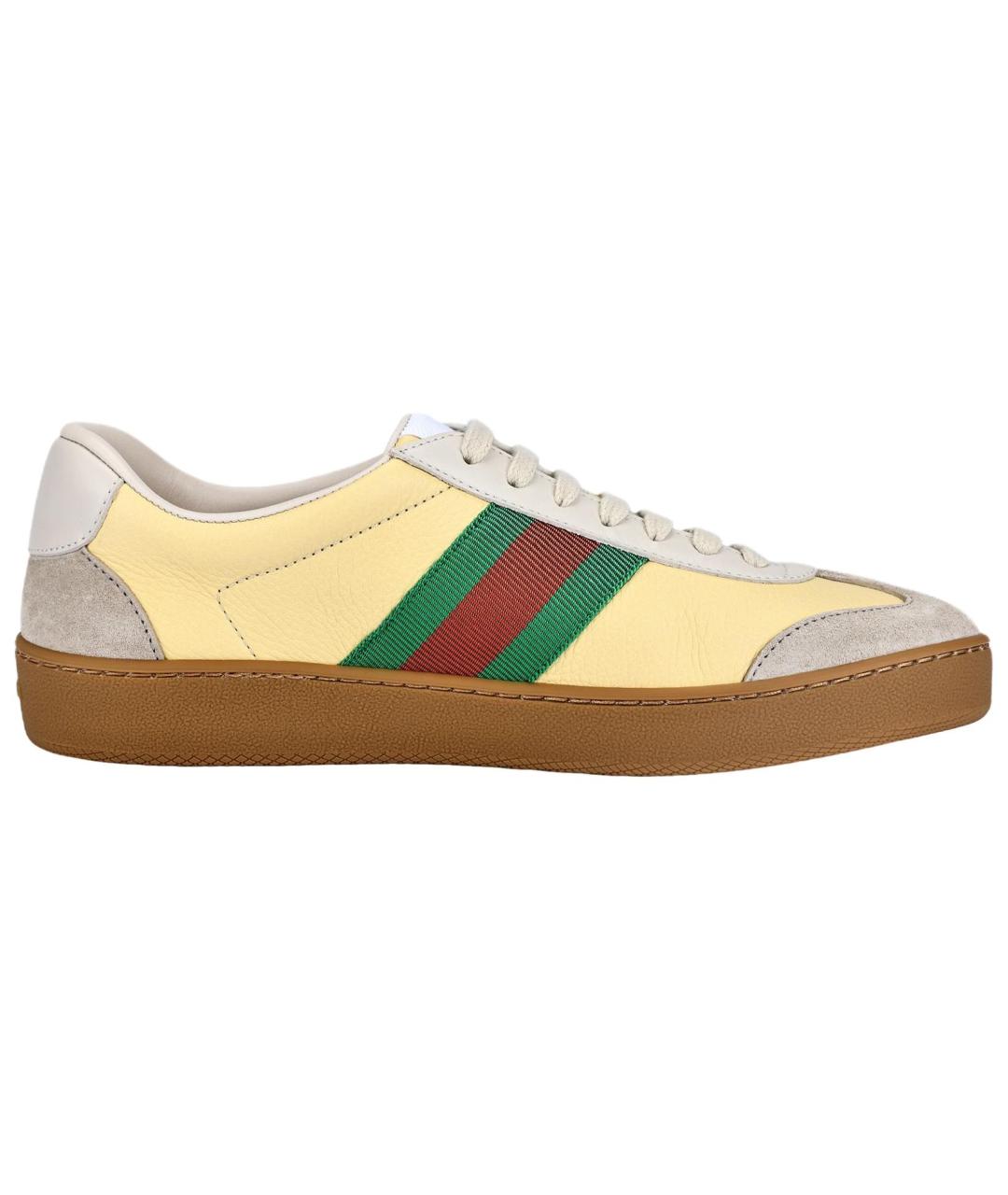 GUCCI Желтые кроссовки, фото 2