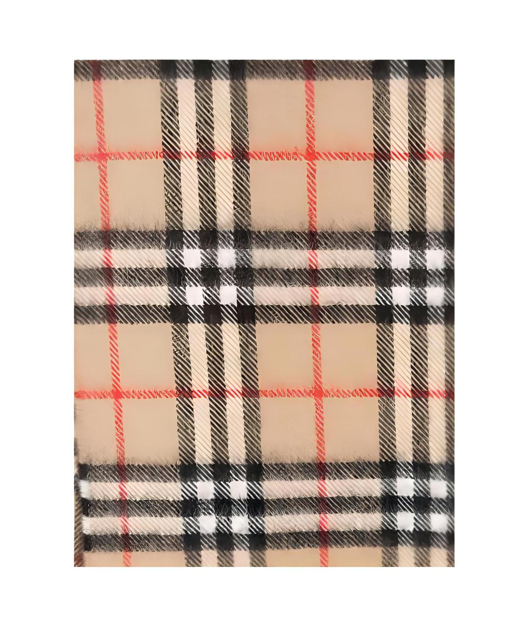 BURBERRY Бежевый кашемировый шарф, фото 3