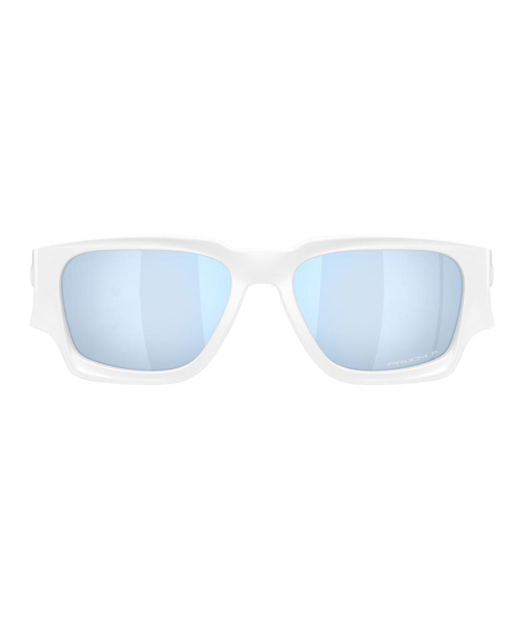 OAKLEY Белые пластиковые солнцезащитные очки, фото 2