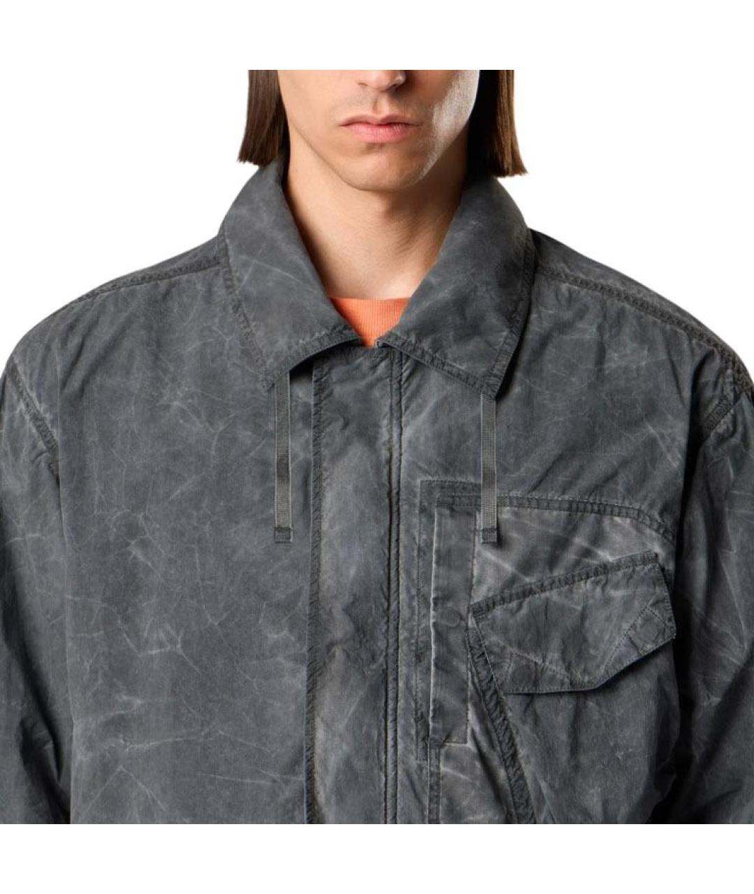 STONE ISLAND Черная куртка, фото 4