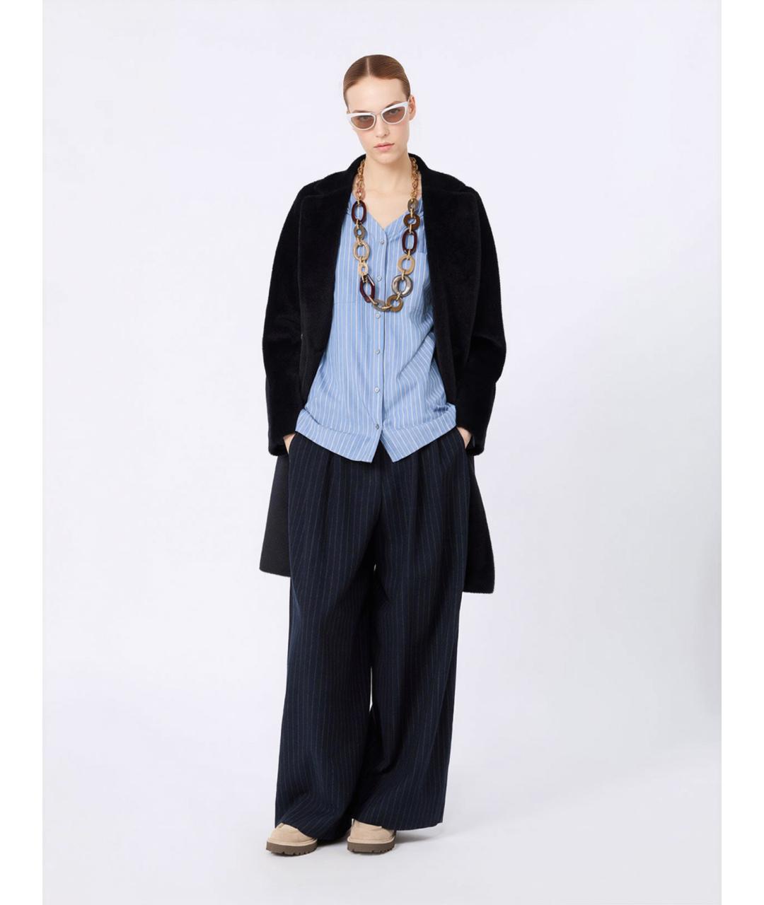 'S MAX MARA Шерстяные брюки широкие, фото 2
