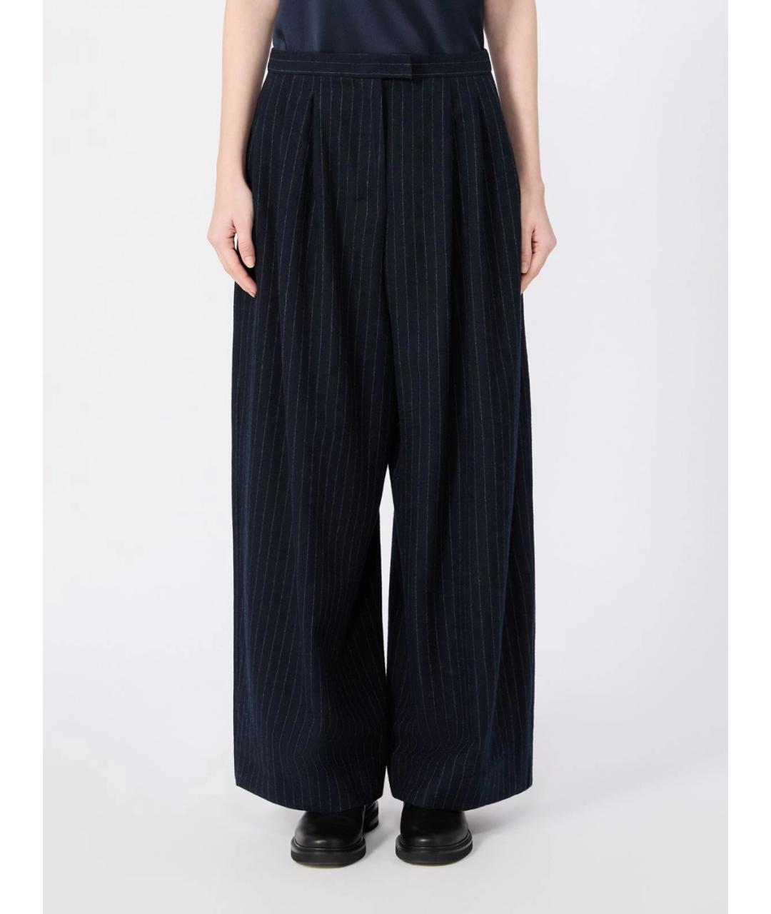 'S MAX MARA Шерстяные брюки широкие, фото 3