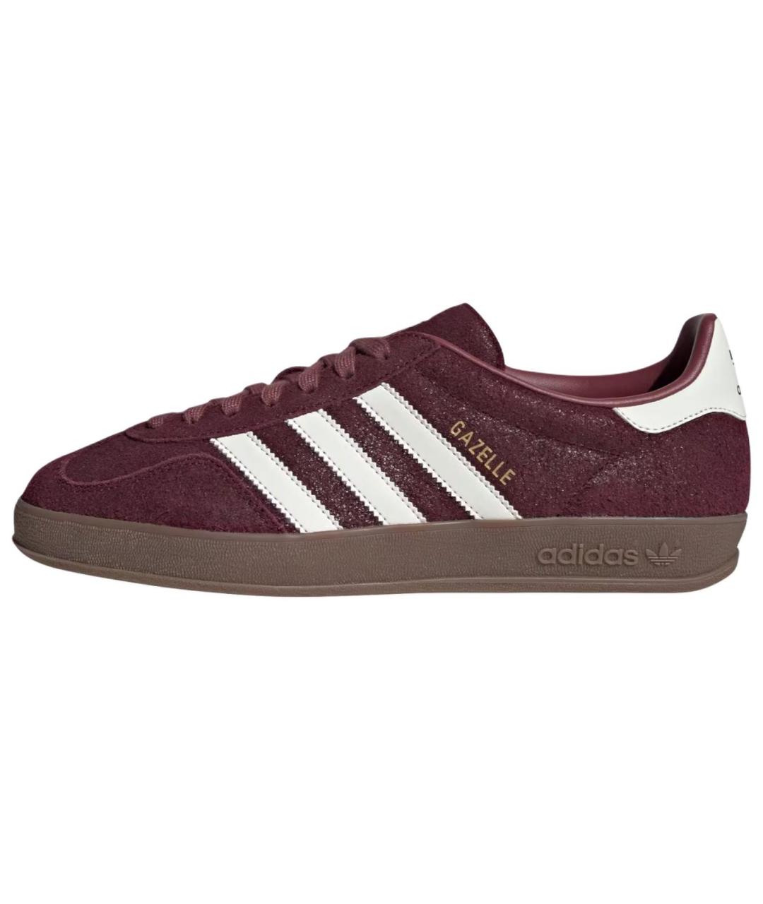 ADIDAS Красные замшевые кеды, фото 2