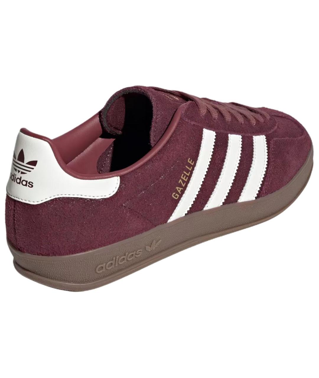 ADIDAS Красные замшевые кеды, фото 5
