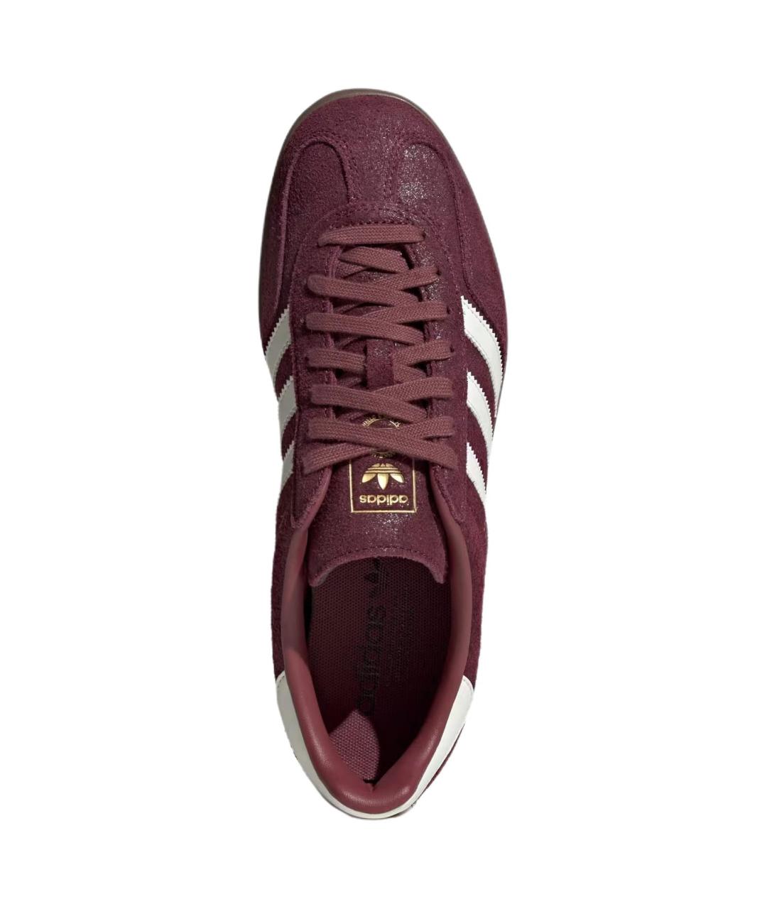 ADIDAS Красные замшевые кеды, фото 4