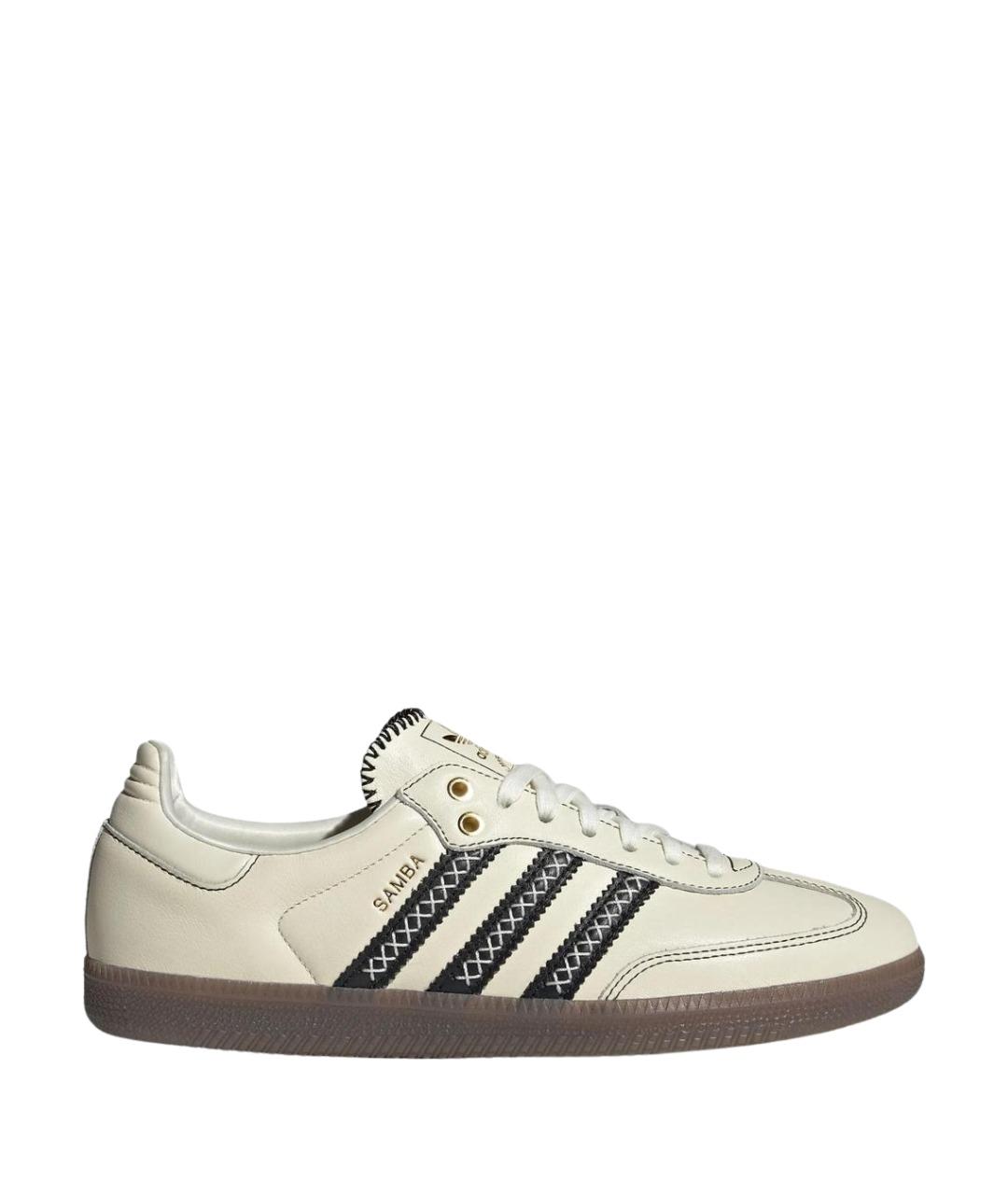 ADIDAS Бежевые кеды, фото 1