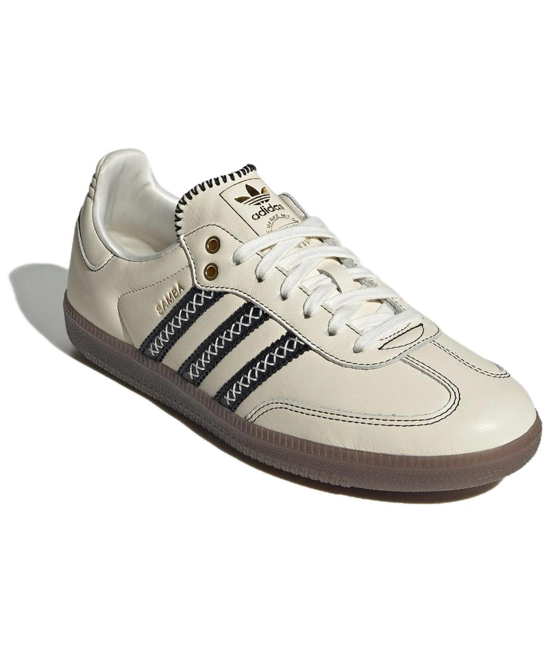 ADIDAS Бежевые кеды, фото 3