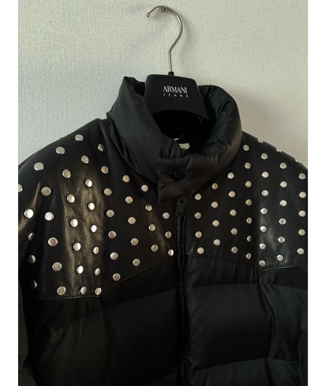 SAINT LAURENT Черный пуховик, фото 4