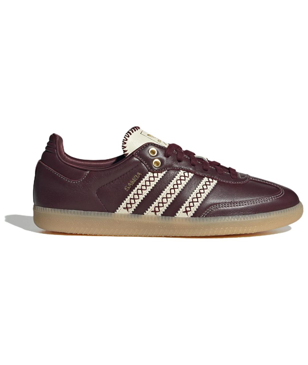 ADIDAS Бордовые кеды, фото 2