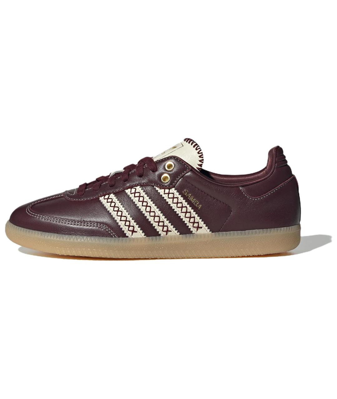 ADIDAS Бордовые кеды, фото 5