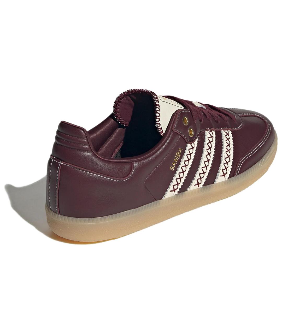 ADIDAS Бордовые кеды, фото 4