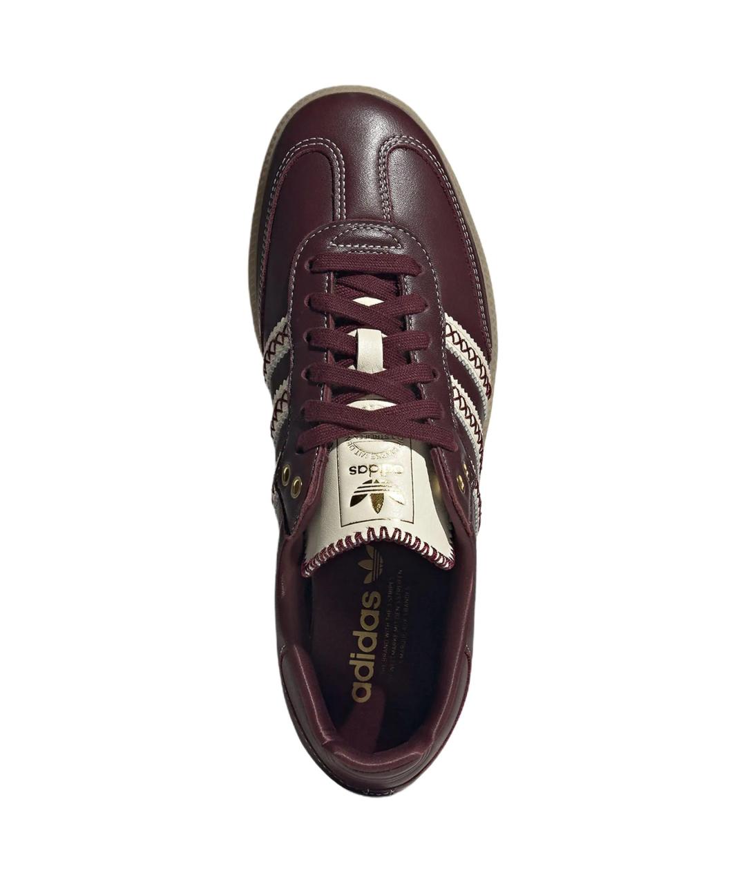ADIDAS Бордовые кеды, фото 6