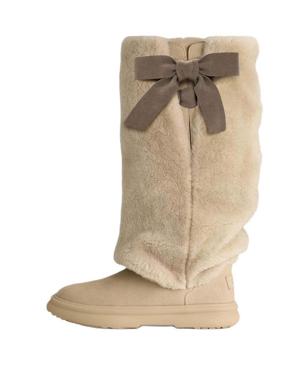 UGG Бежевые сапоги, фото 2