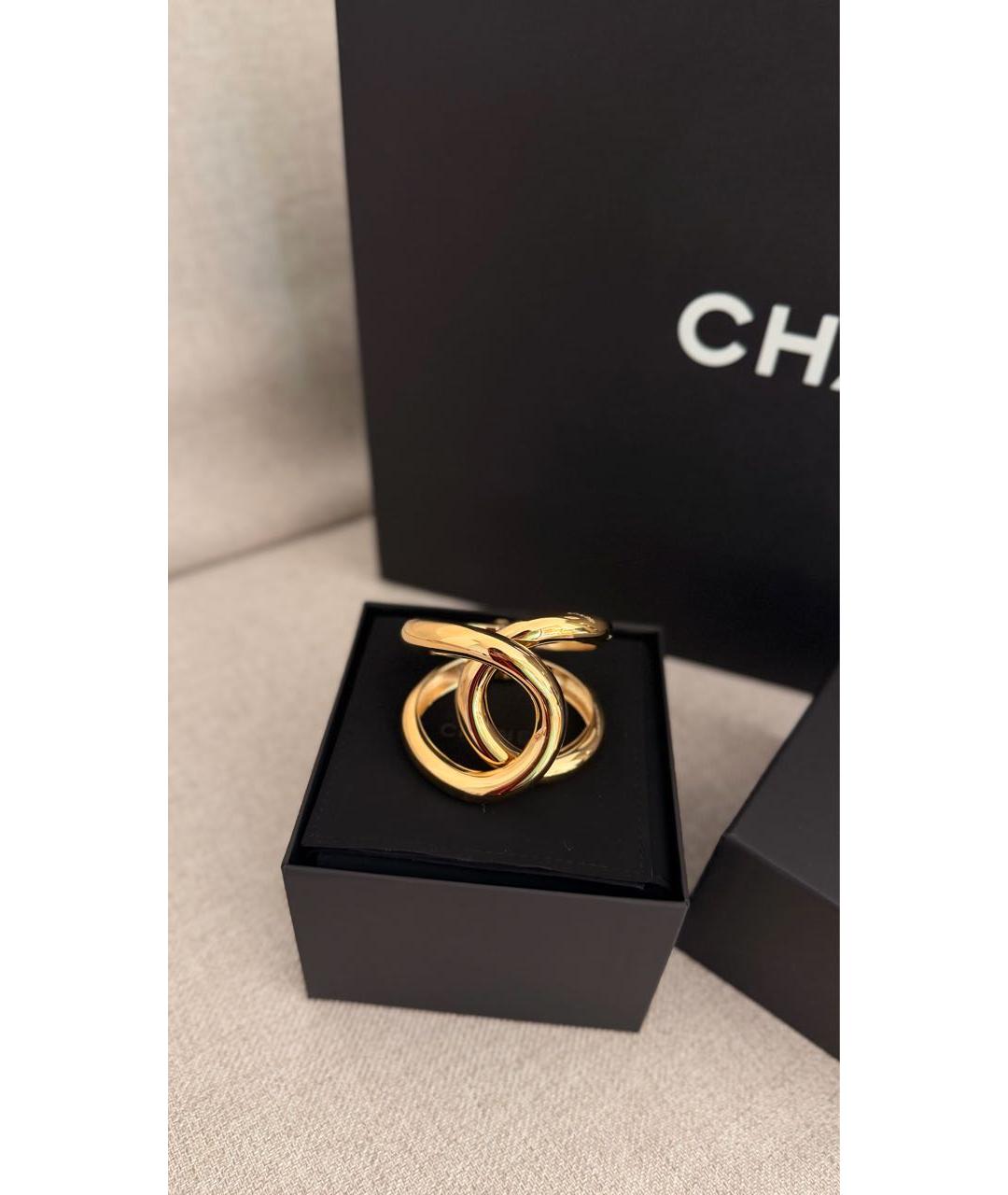 CHANEL Золотой браслет, фото 2