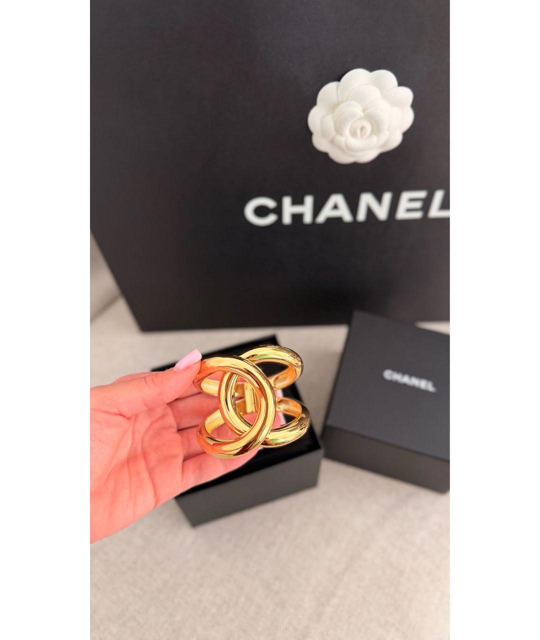 CHANEL Золотой браслет, фото 3