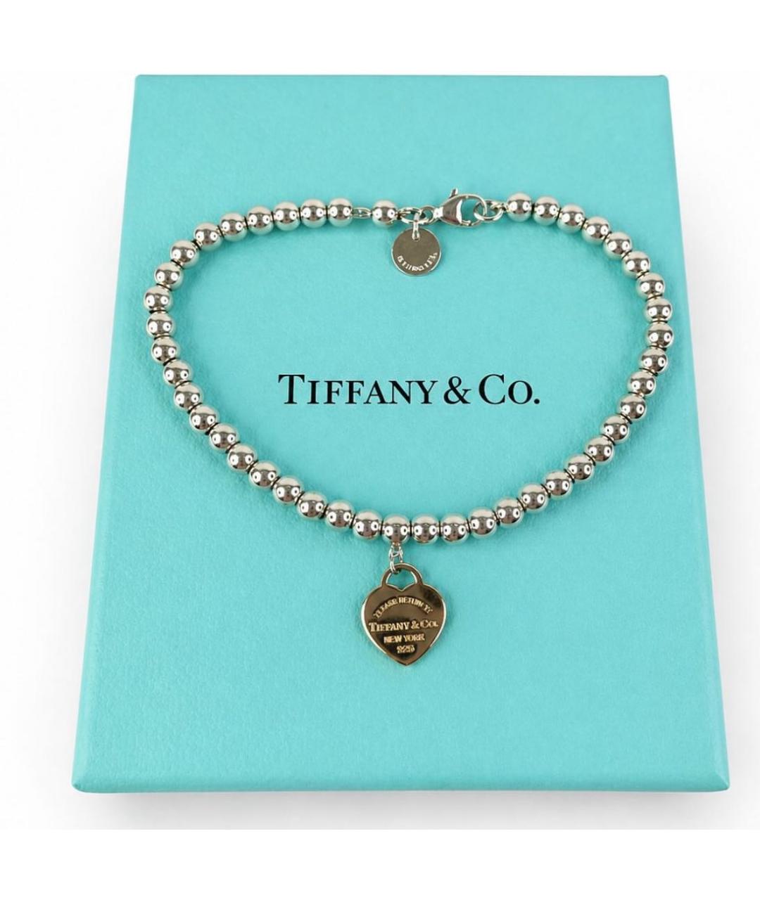 TIFFANY&CO Серебряный серебряный браслет, фото 3