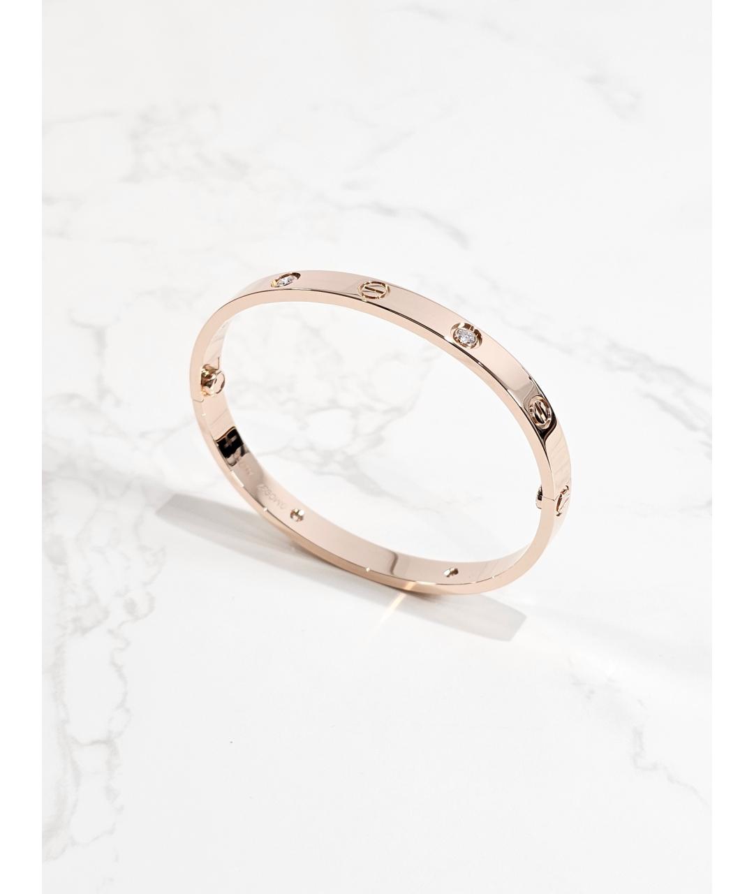 CARTIER Золотой браслет из розового золота, фото 2