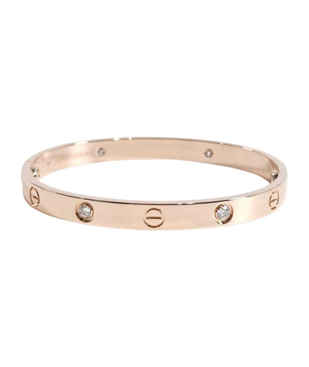 CARTIER Золотой браслет из розового золота, фото 1