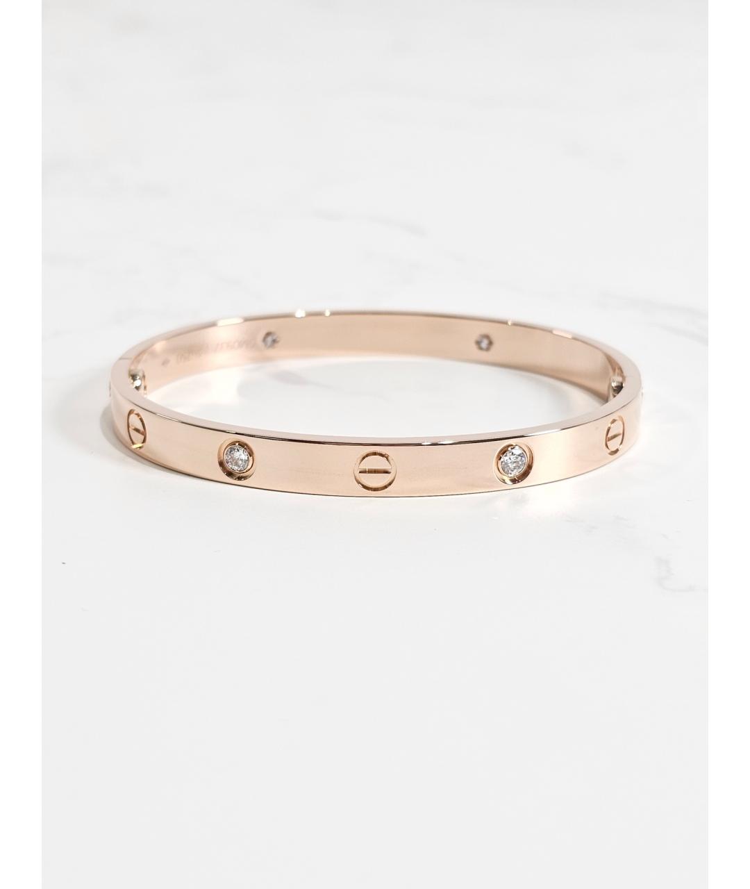 CARTIER Золотой браслет из розового золота, фото 3