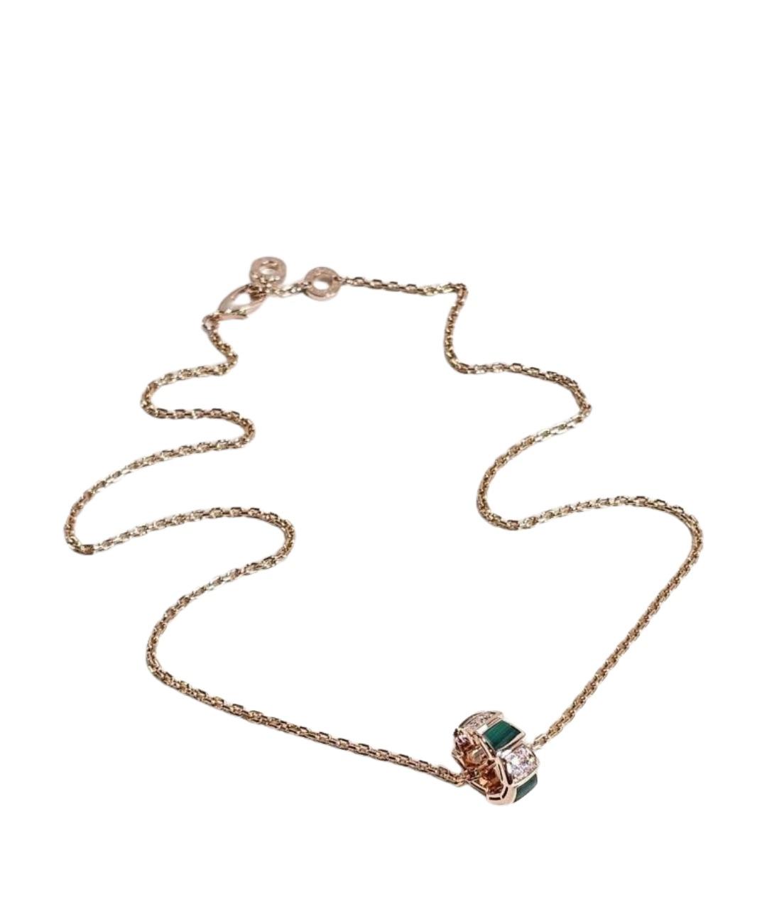 BVLGARI Золотое колье из розового золота, фото 1