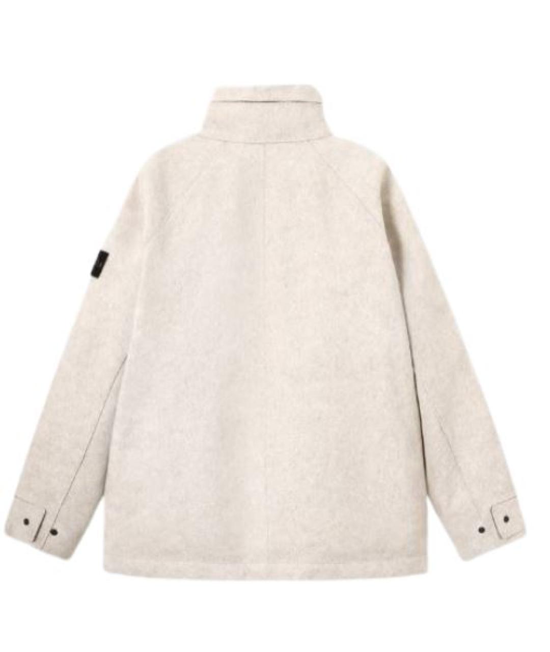 STONE ISLAND Бежевое пальто, фото 2