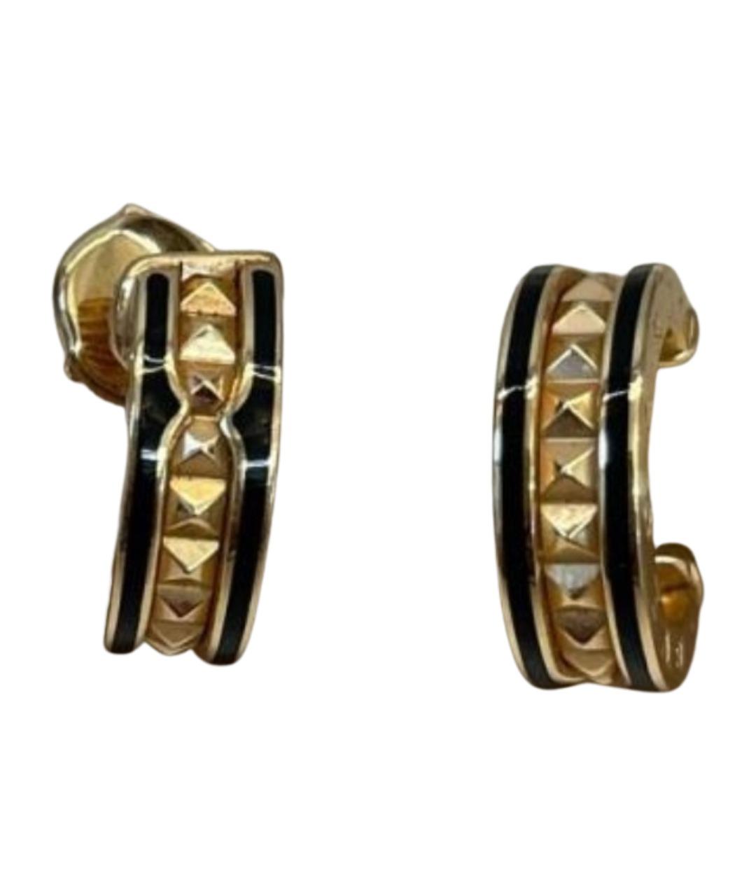 BVLGARI Золотые серьги из розового золота, фото 1