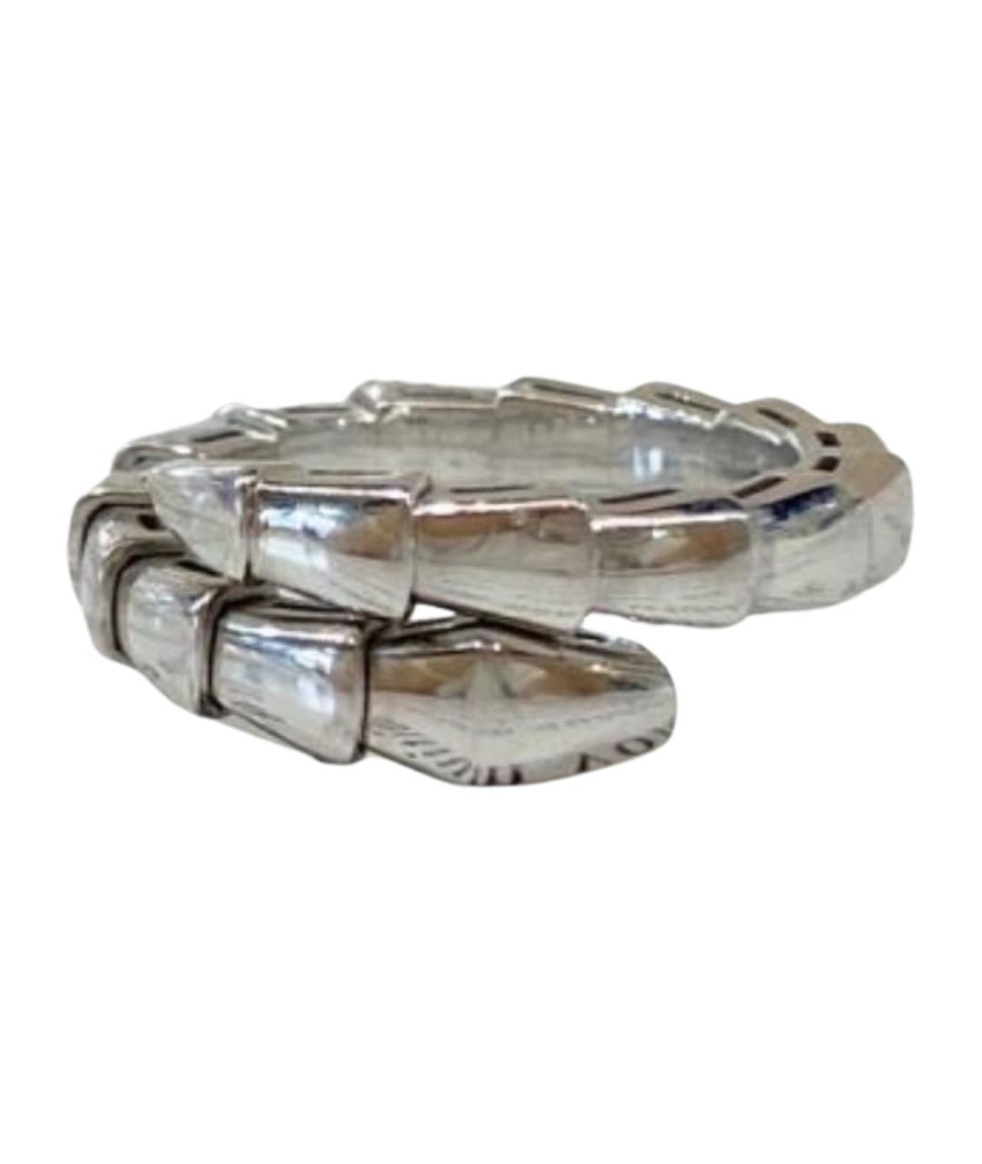 BVLGARI Серебряное кольцо из белого золота, фото 1
