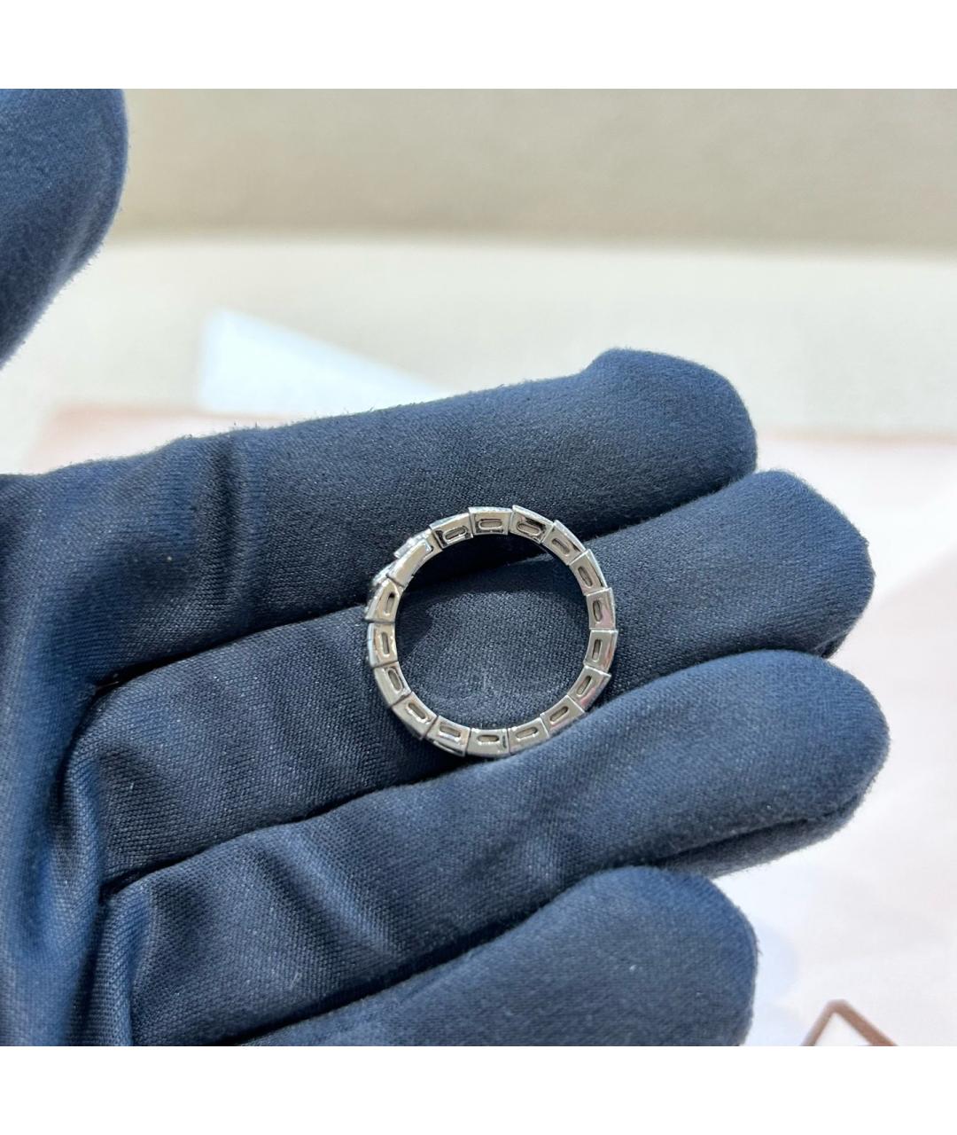 BVLGARI Серебряное кольцо из белого золота, фото 6