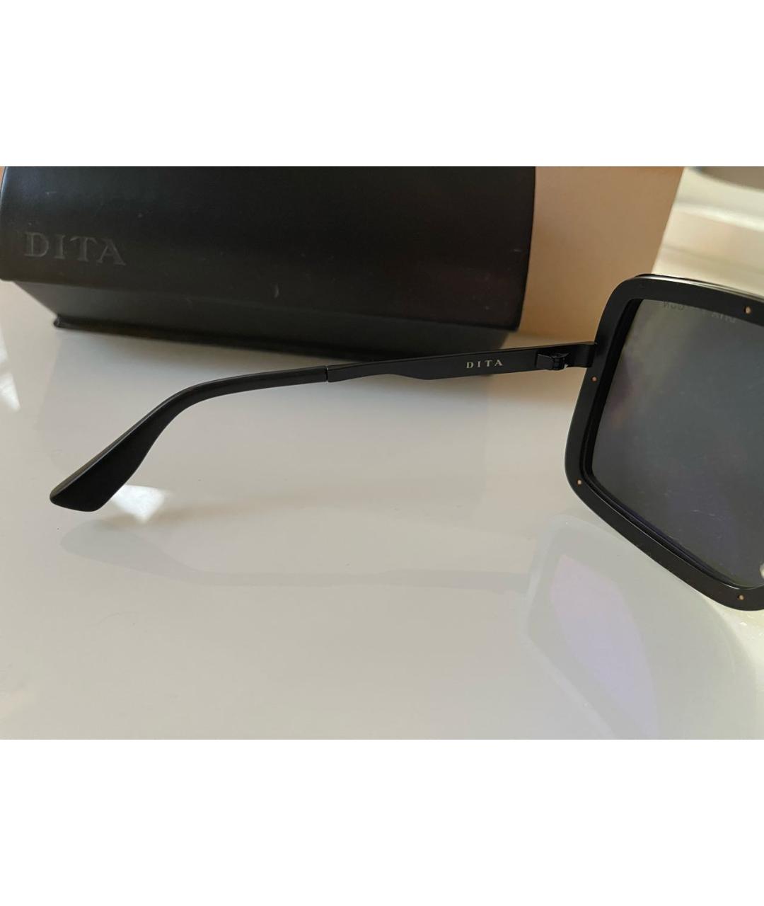 DITA Черные пластиковые солнцезащитные очки, фото 7