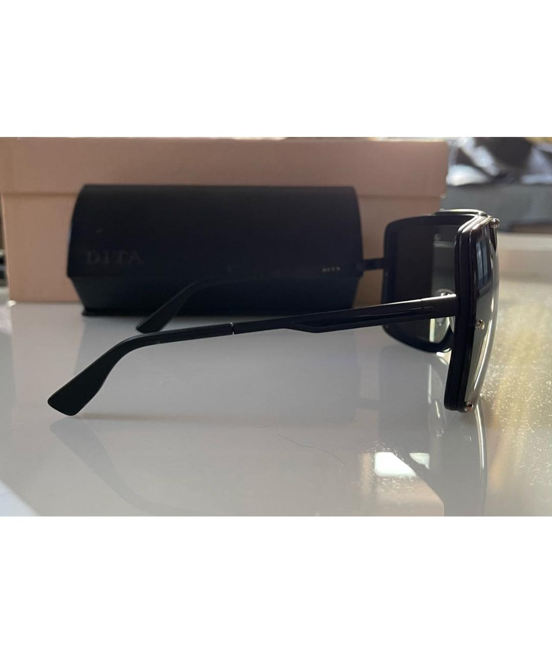 DITA Черные пластиковые солнцезащитные очки, фото 5