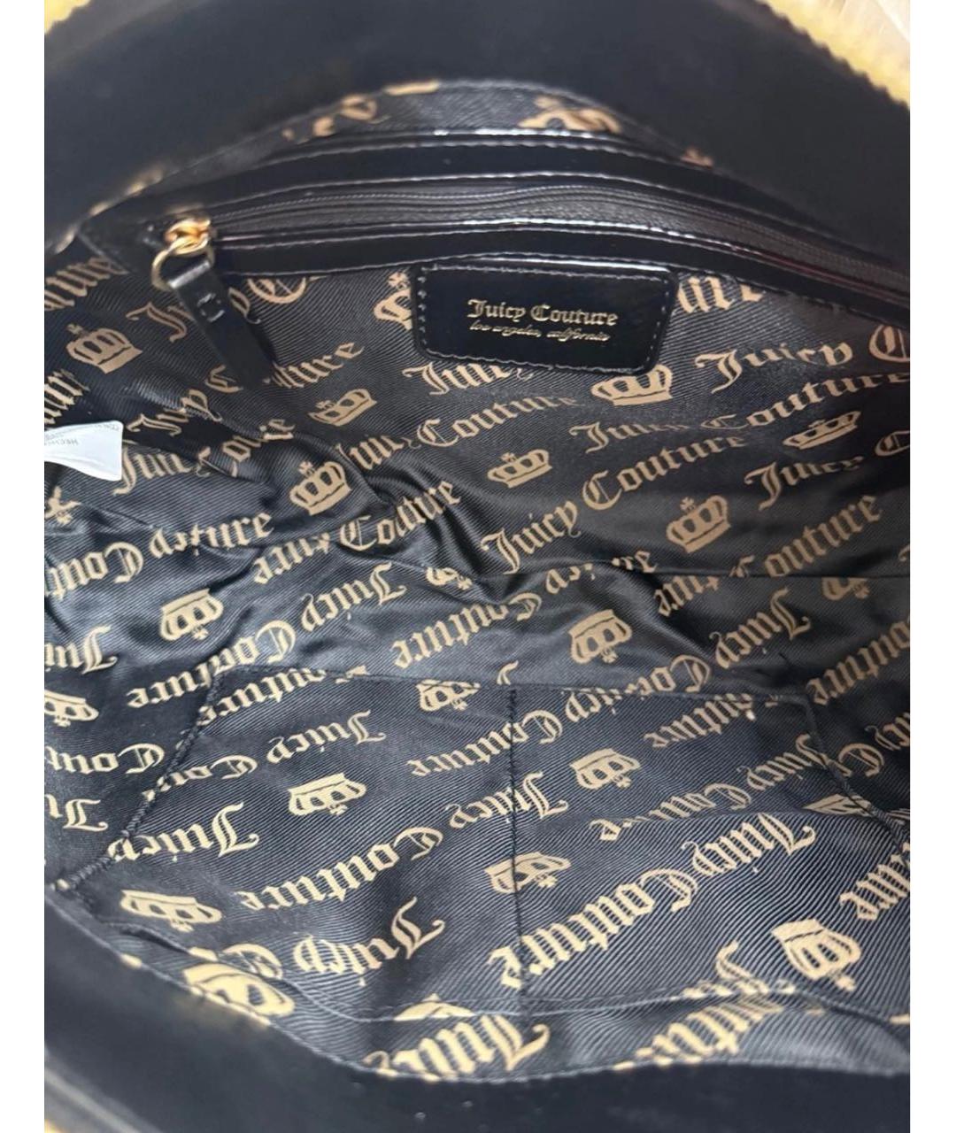 JUICY COUTURE Коричневая сумка с короткими ручками, фото 3