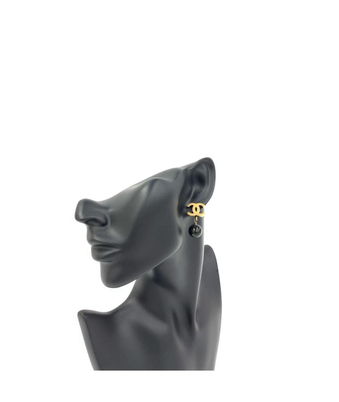 CHANEL Золотые серьги, фото 4