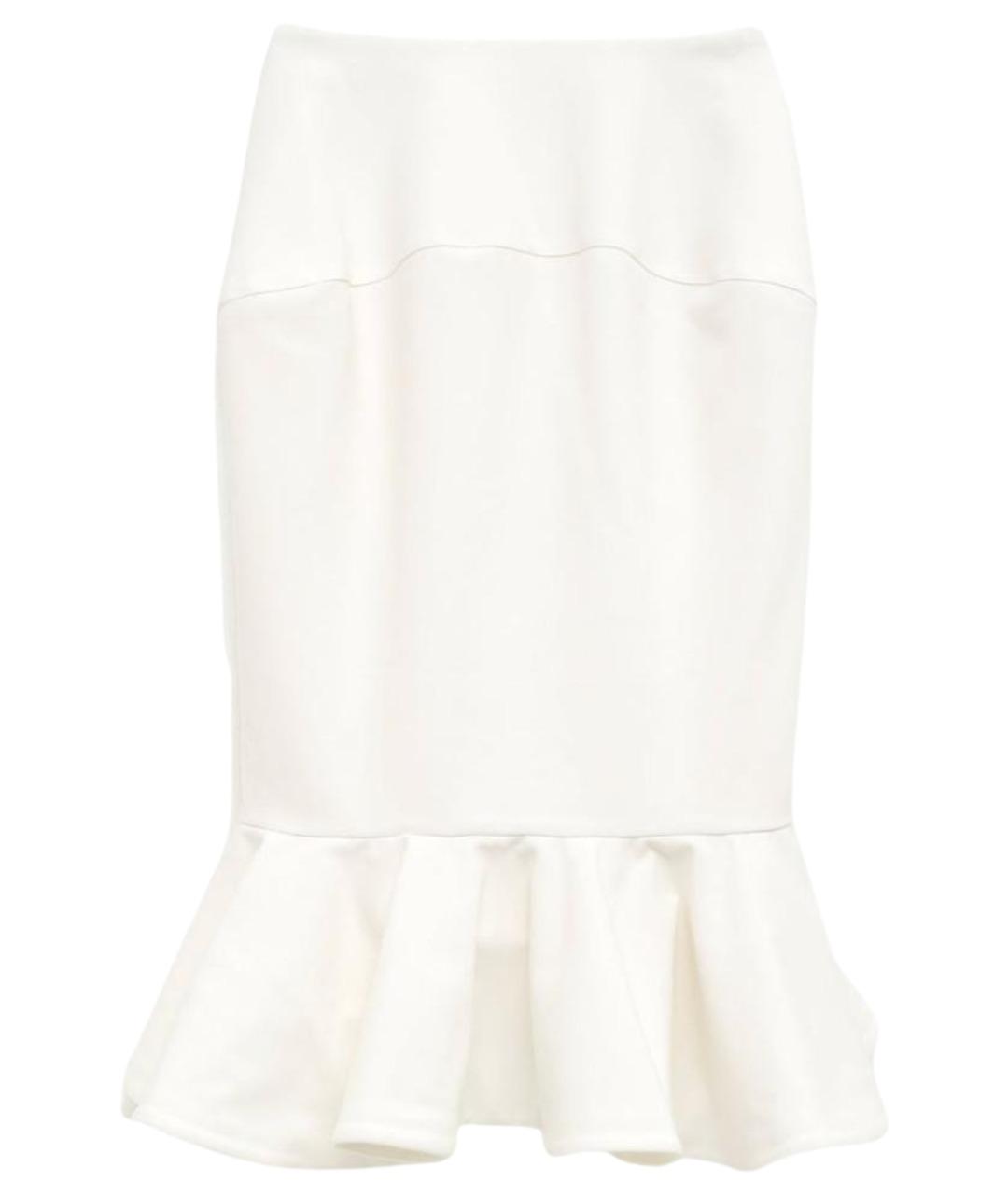 JACQUEMUS Белая юбка миди, фото 1