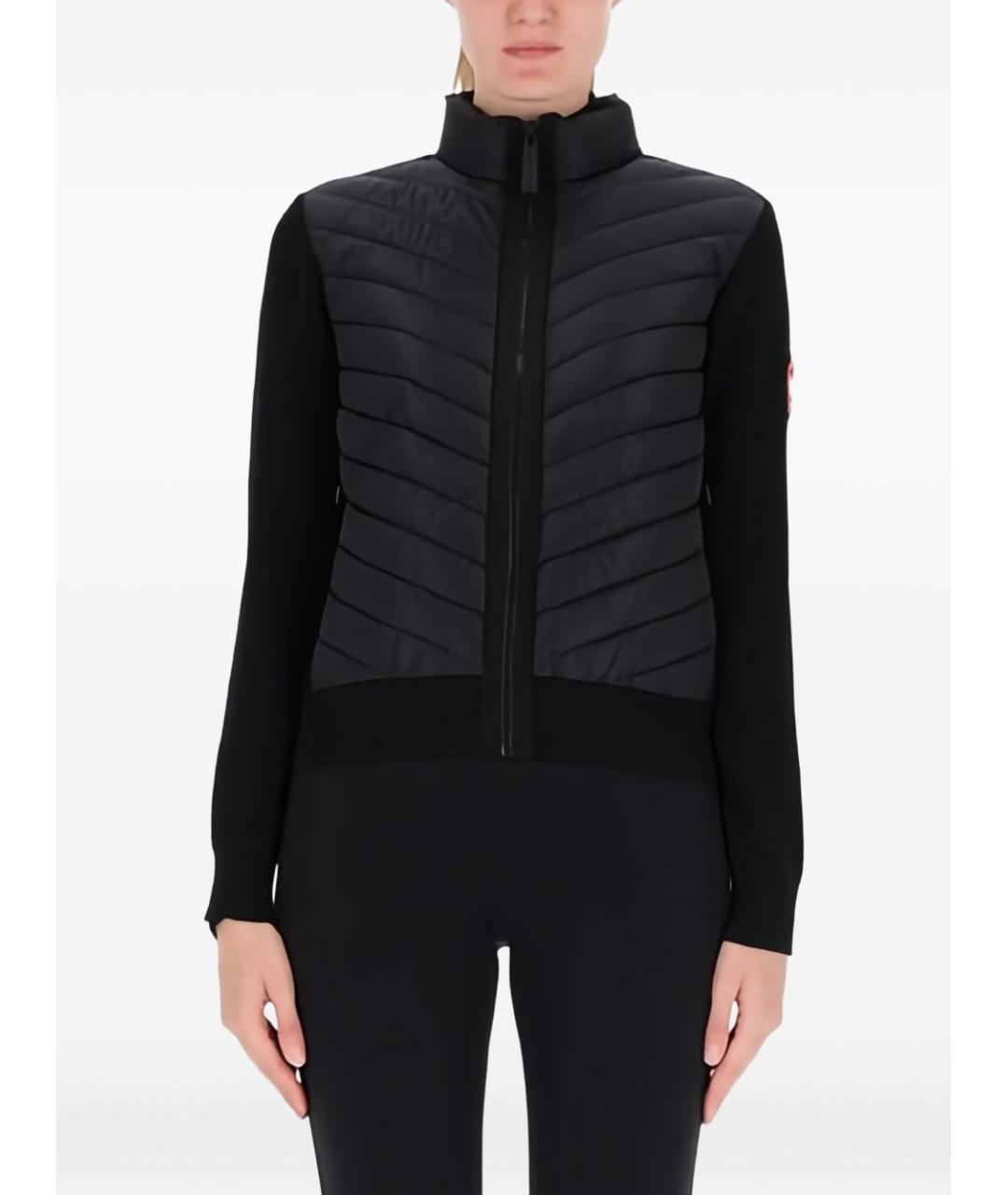 CANADA GOOSE Черная шерстяная куртка, фото 2