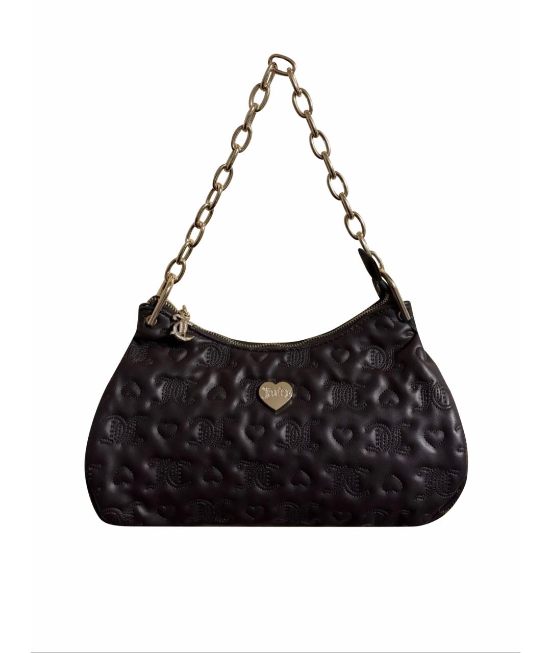 JUICY COUTURE Черная сумка с короткими ручками, фото 1