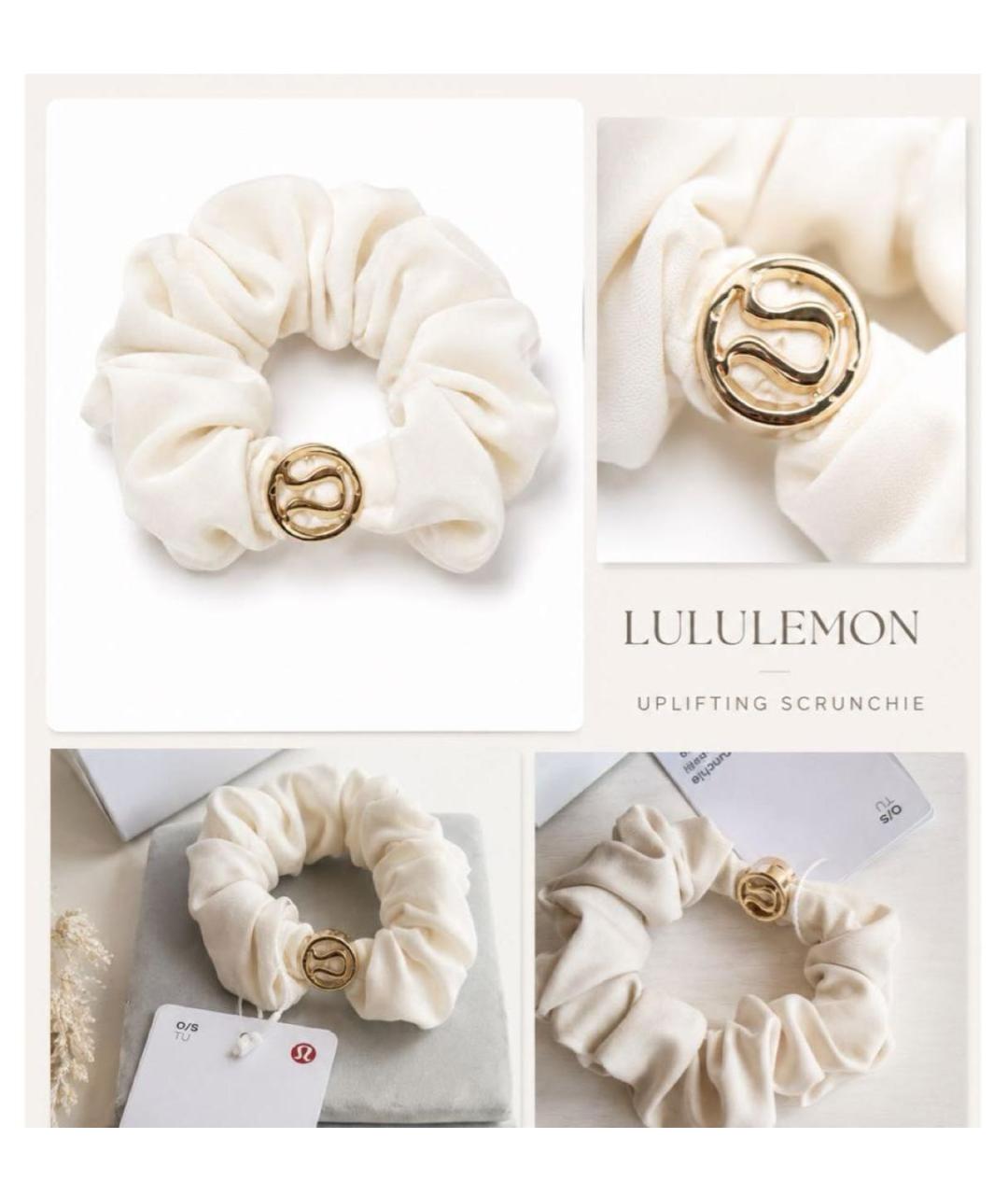Lululemon Белая резинка, фото 7