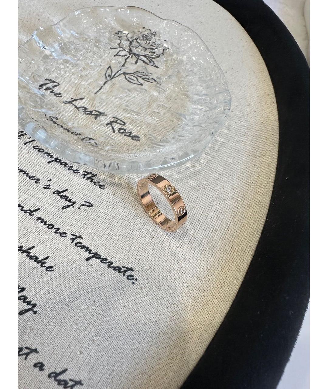 CARTIER Золотое кольцо из розового золота, фото 3