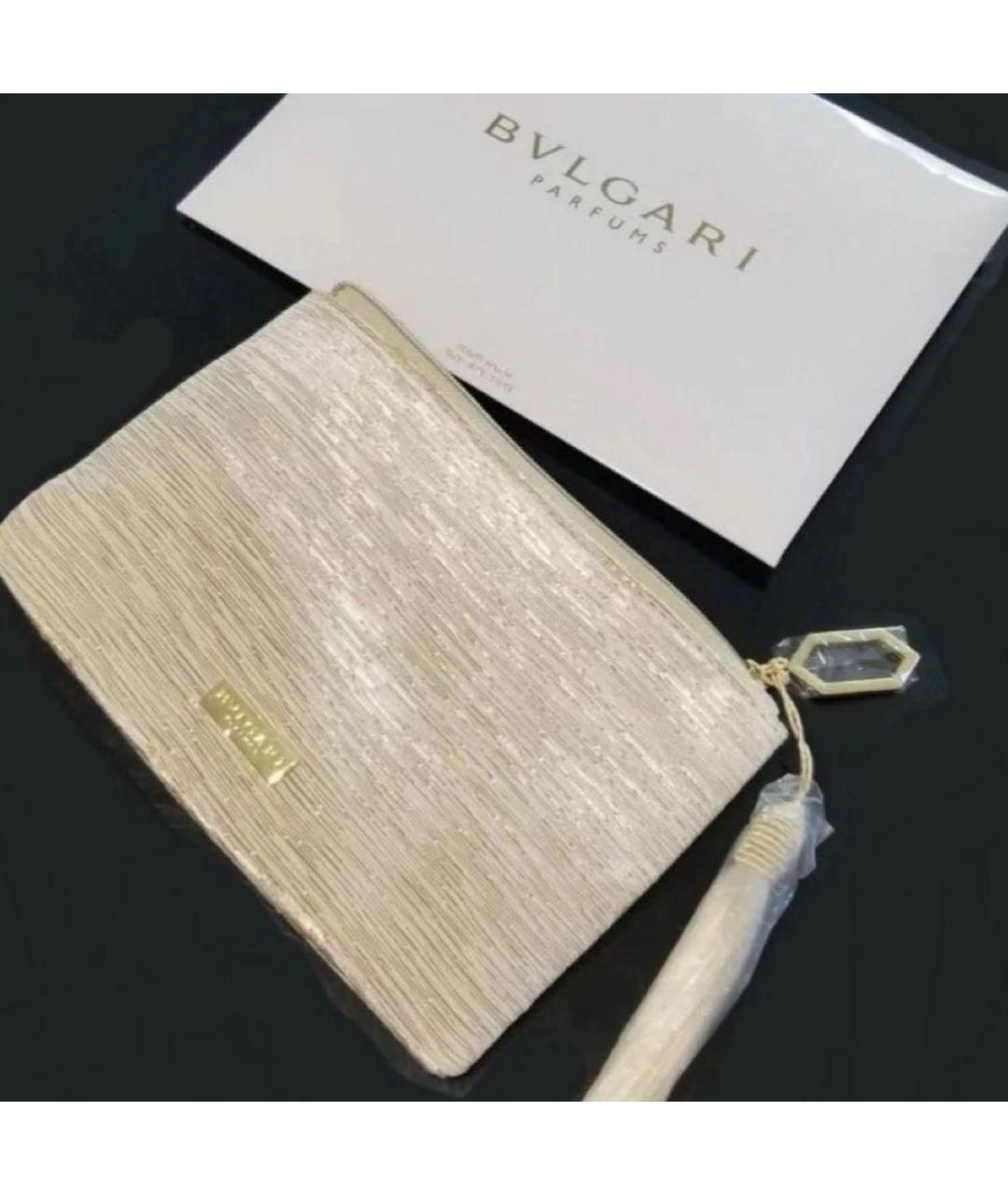 BVLGARI Золотая косметичка, фото 3