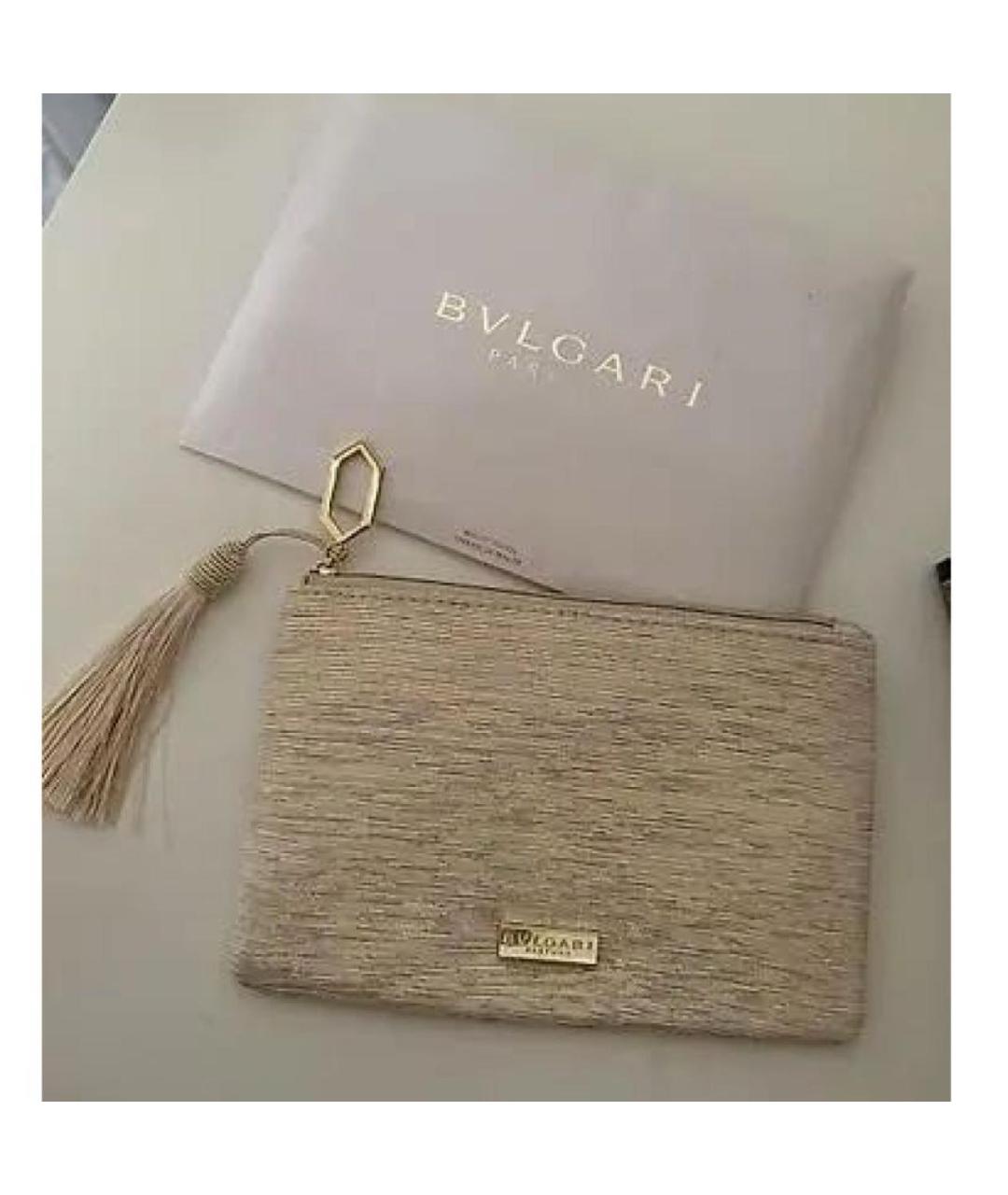 BVLGARI Золотая косметичка, фото 6