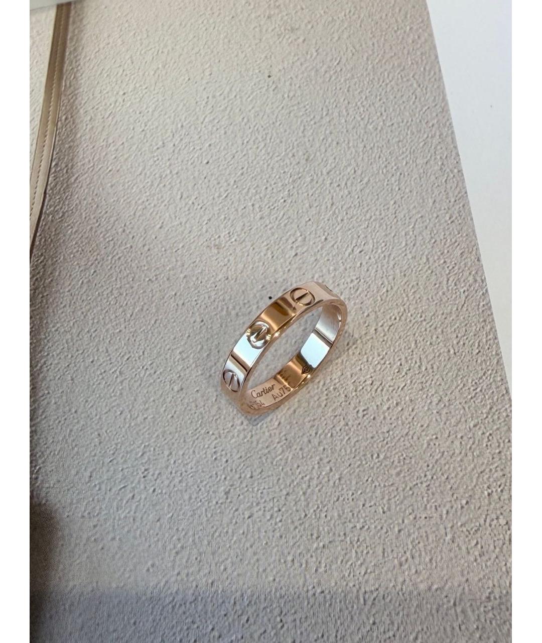 CARTIER Золотое кольцо из розового золота, фото 4