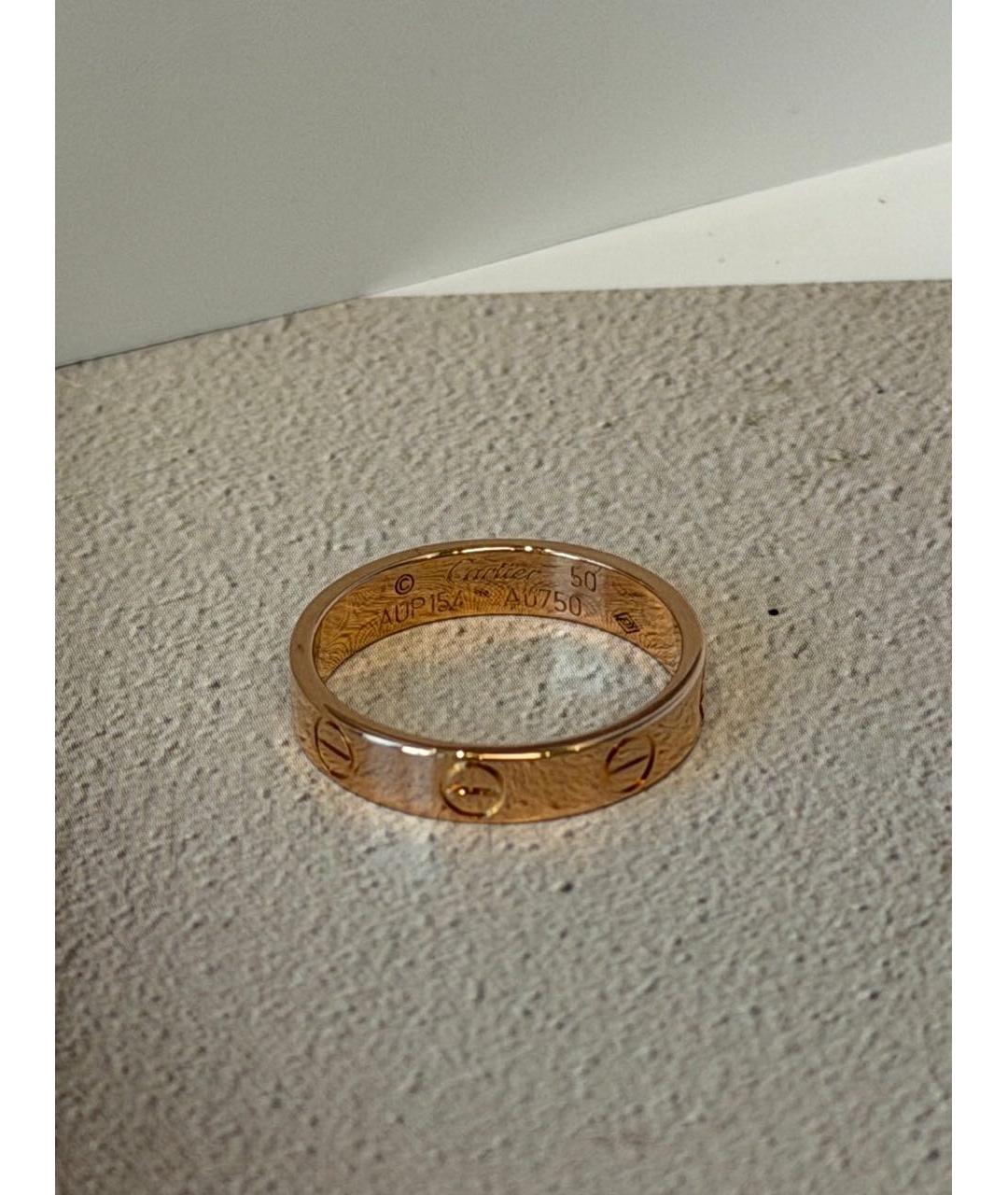 CARTIER Золотое кольцо из розового золота, фото 6