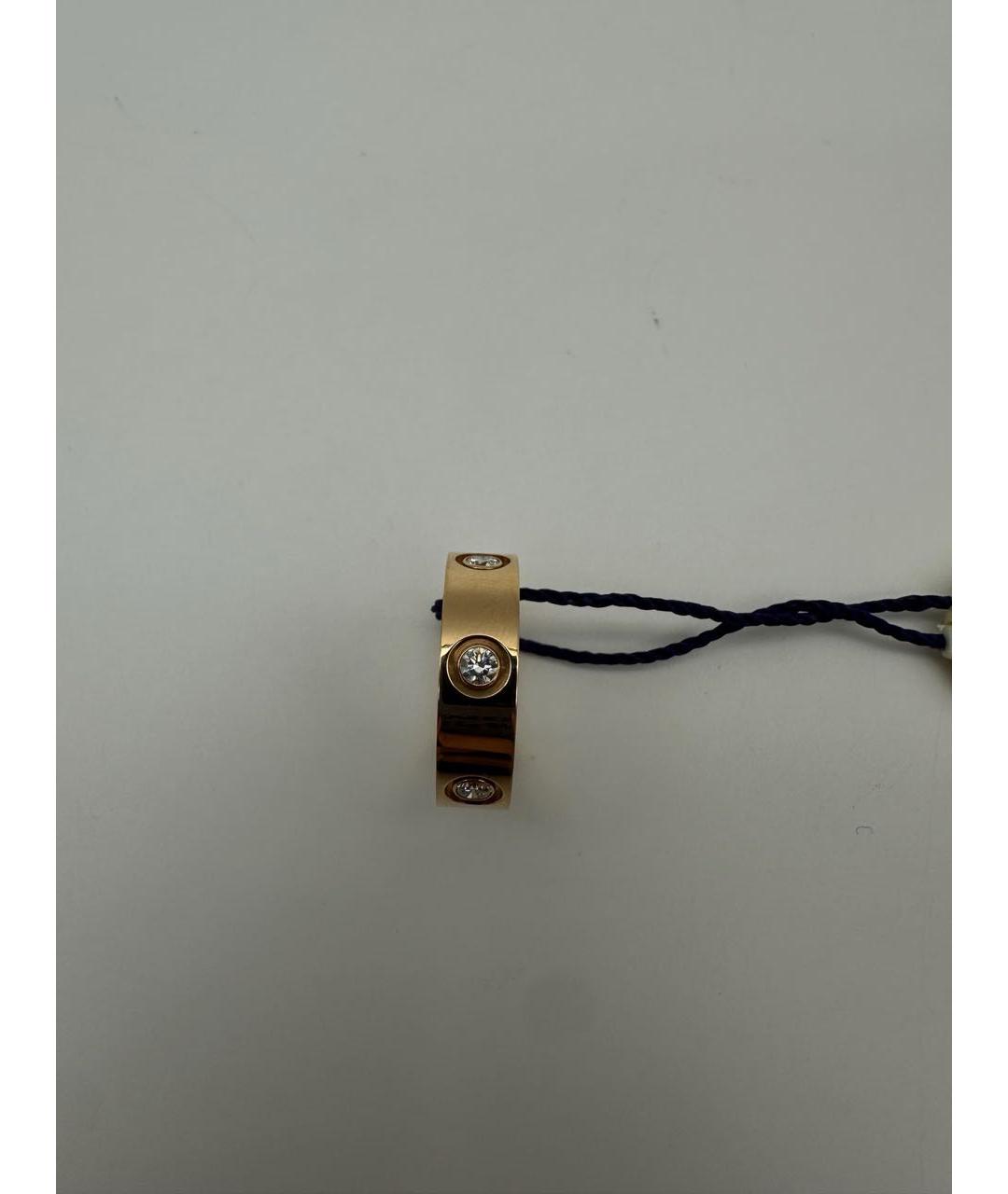 CARTIER Золотое кольцо из розового золота, фото 3