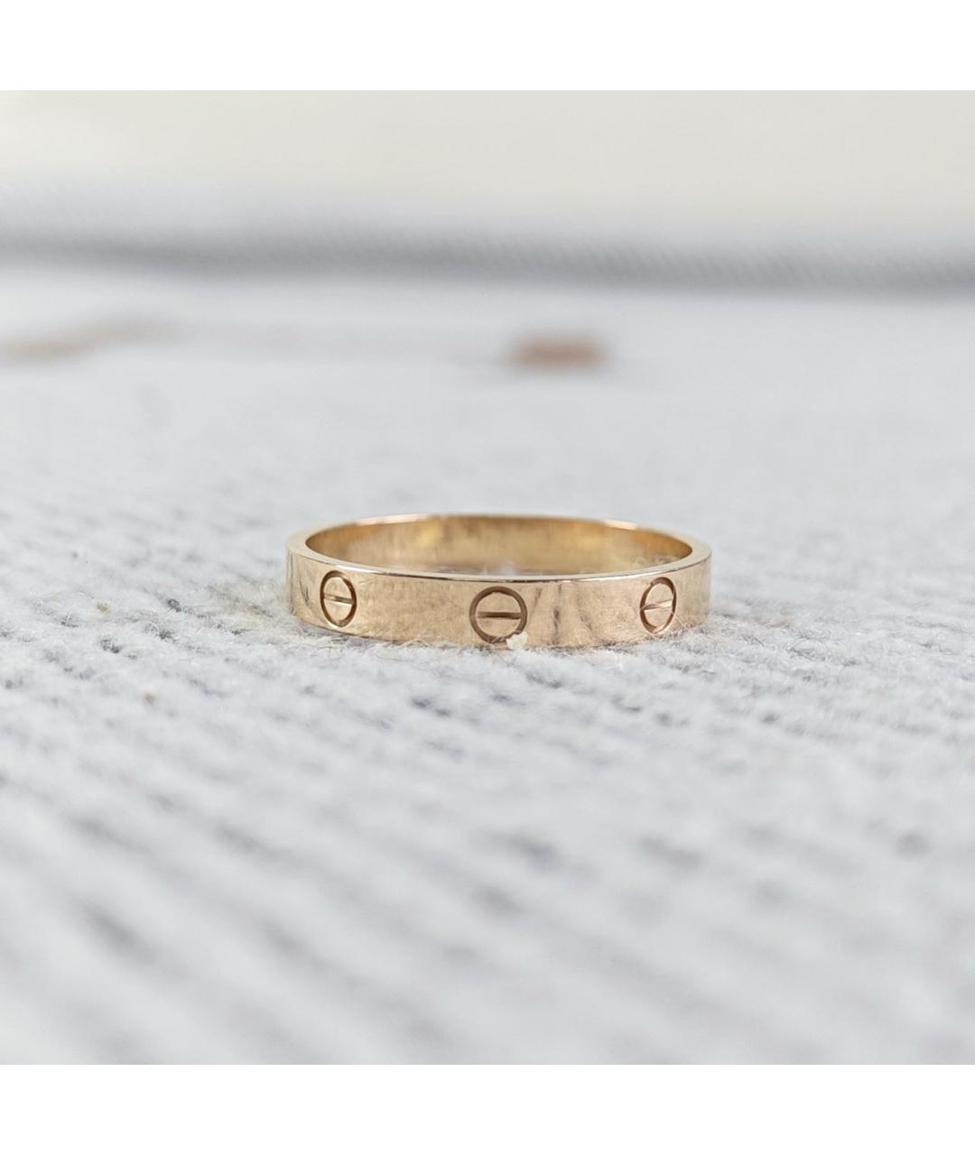 CARTIER Золотое кольцо из розового золота, фото 5