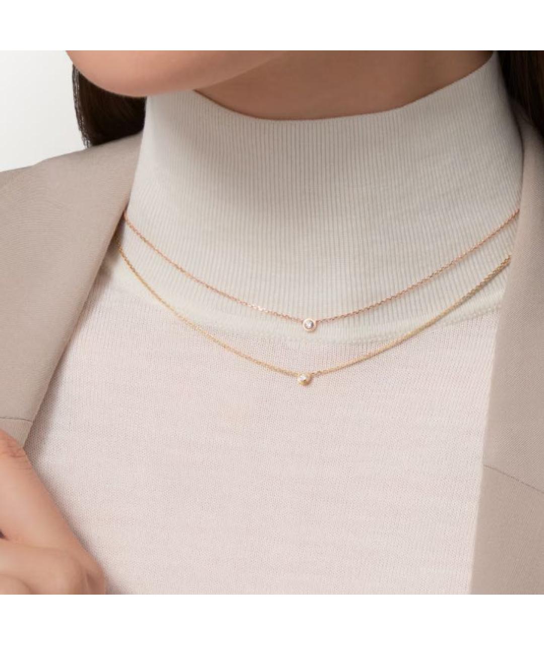 CARTIER Золотое колье из розового золота, фото 2