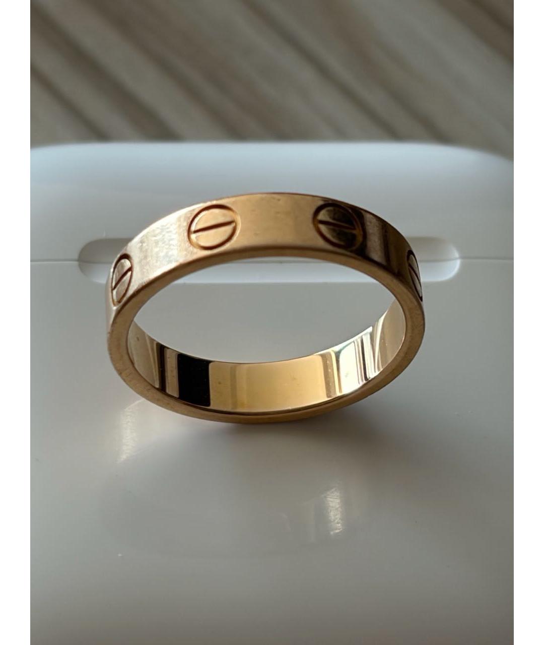 CARTIER Золотое кольцо из розового золота, фото 4