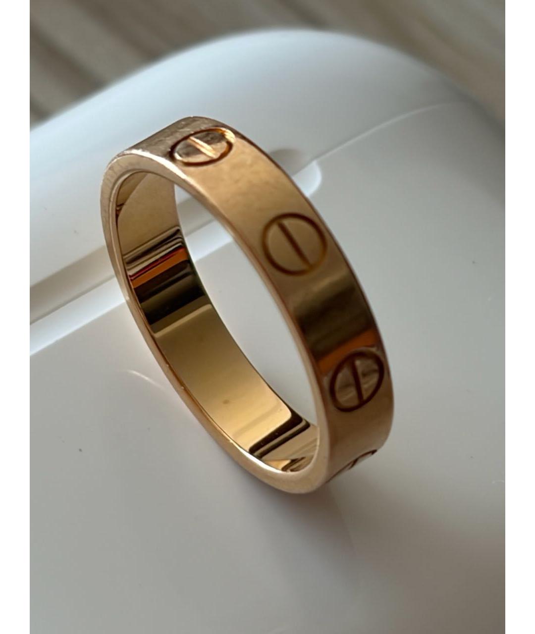 CARTIER Золотое кольцо из розового золота, фото 2