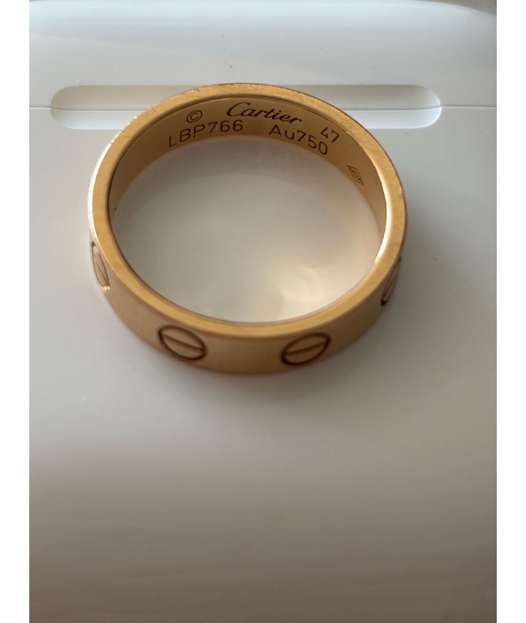 CARTIER Золотое кольцо из розового золота, фото 3