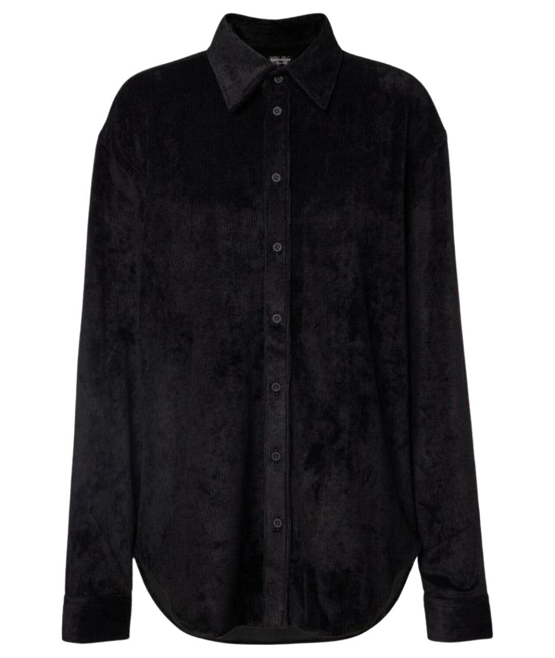 BALENCIAGA Черная рубашка, фото 1