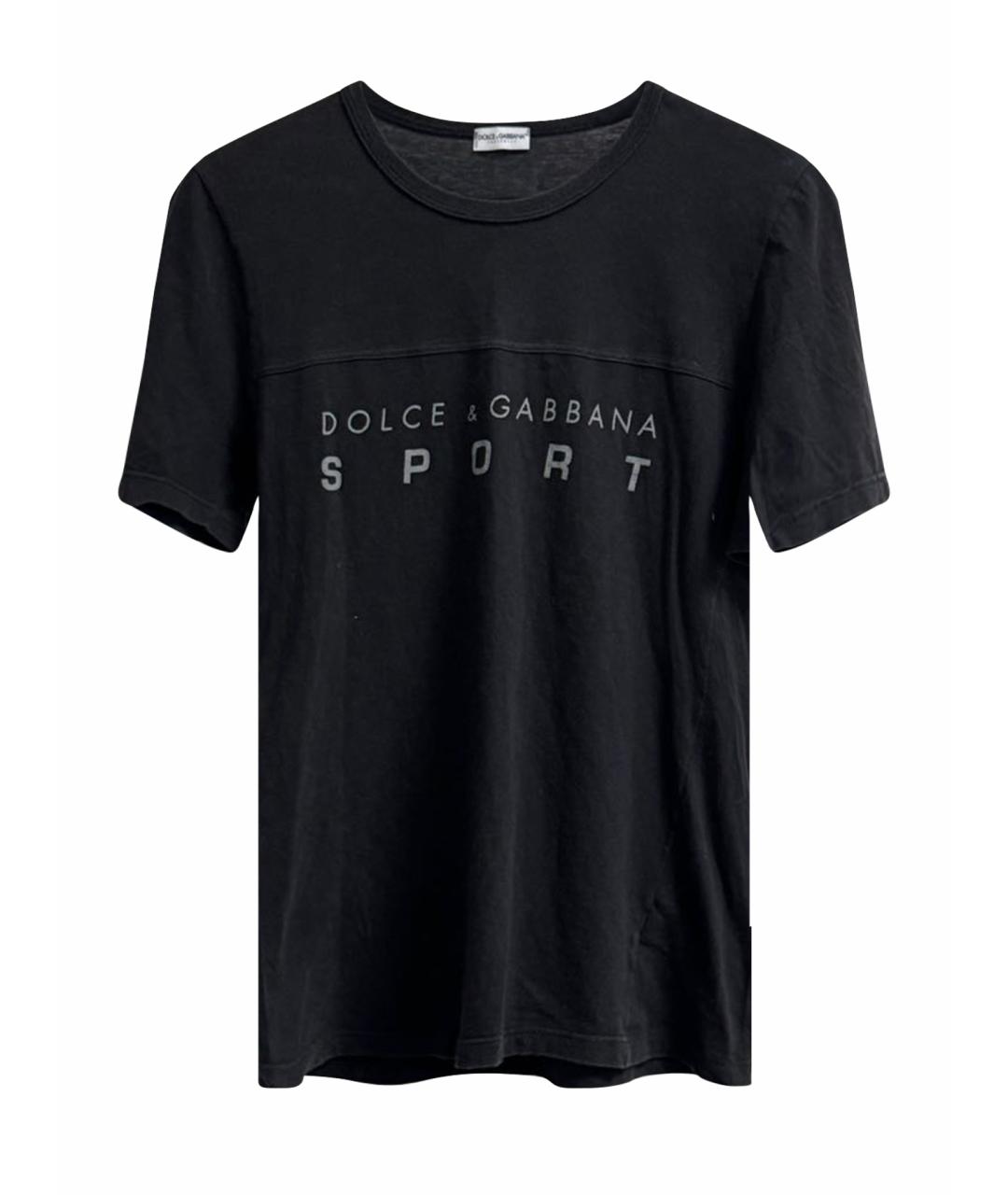 DOLCE&GABBANA Черная футболка, фото 1