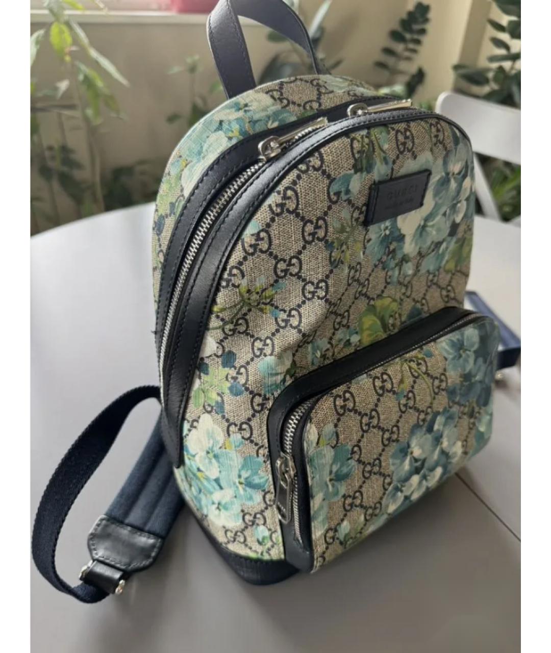 GUCCI Мульти рюкзак из канвы, фото 2